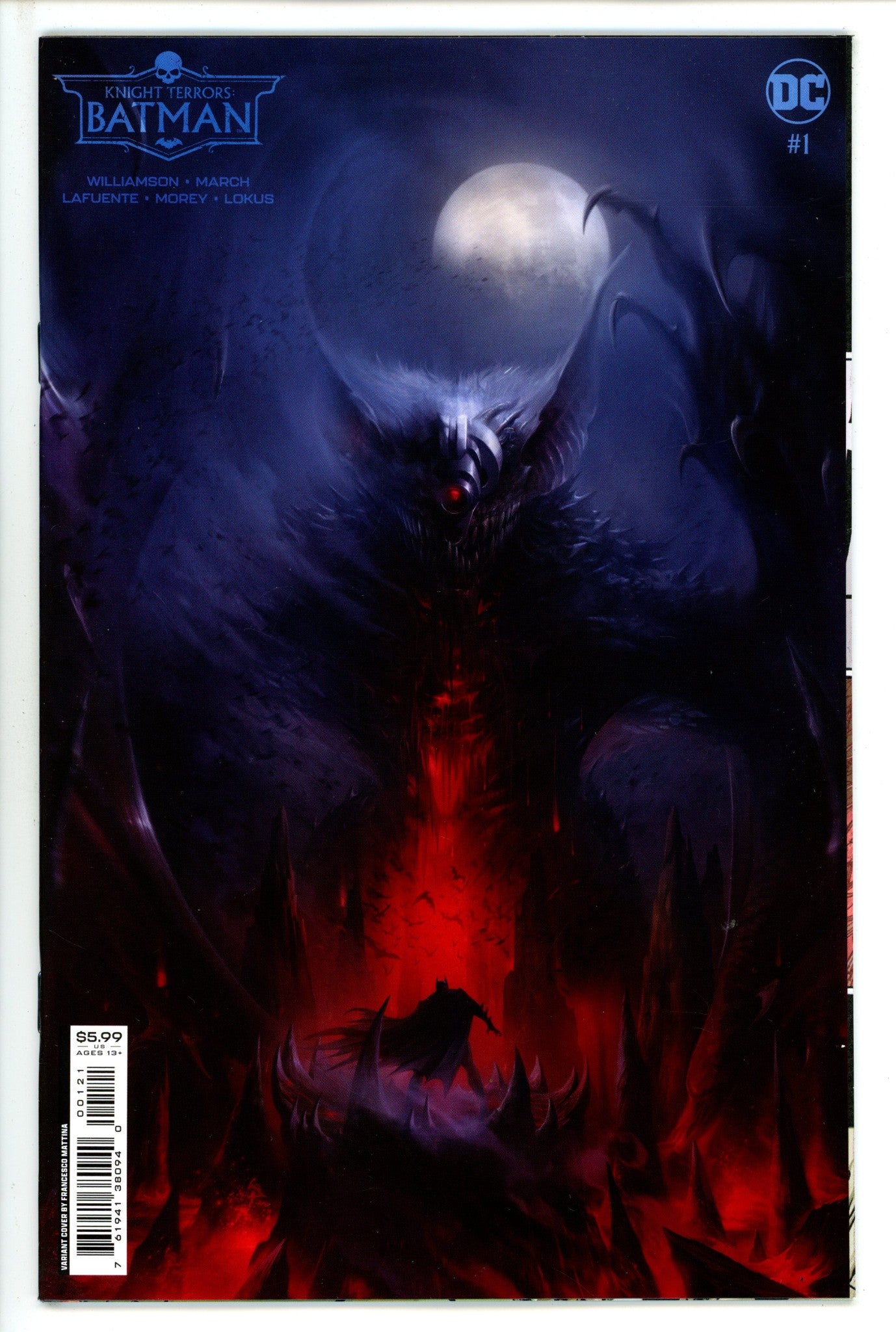 Knight Terrors Batman 1 Mattina Variant (2023)