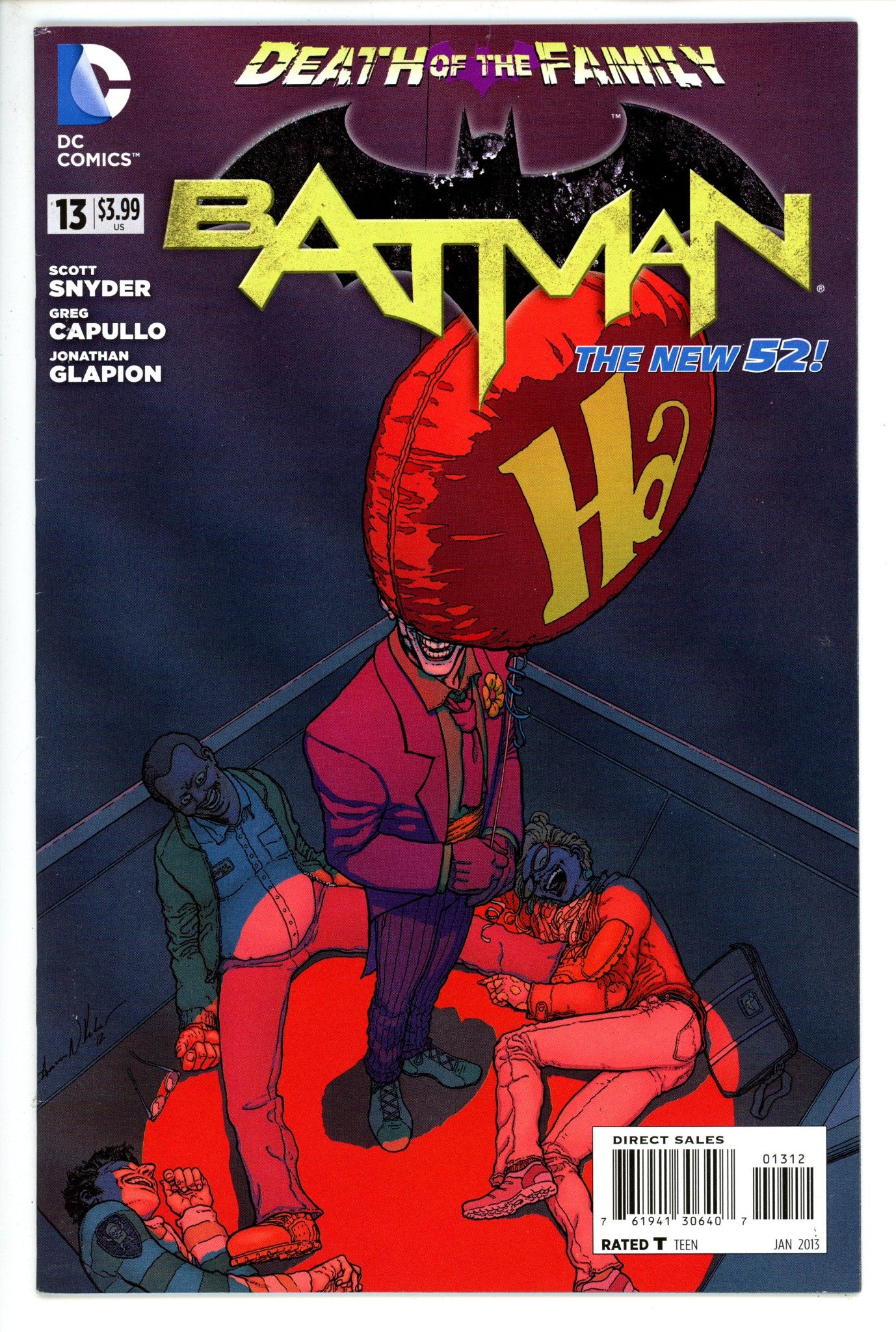 Batman Vol 2 13 2nd Print VF