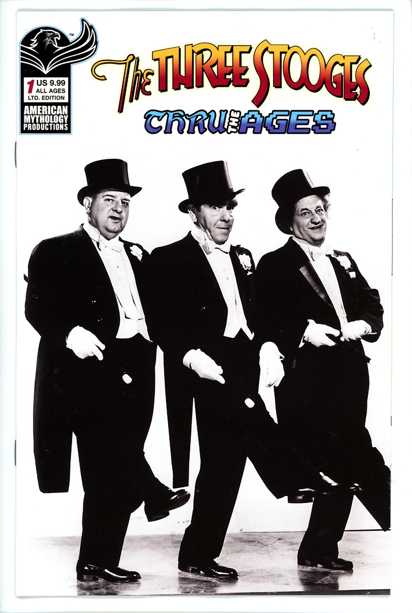 Three Stooges Through the Ages 1 Photo Variant-American Mythology-CaptCan Comics Inc