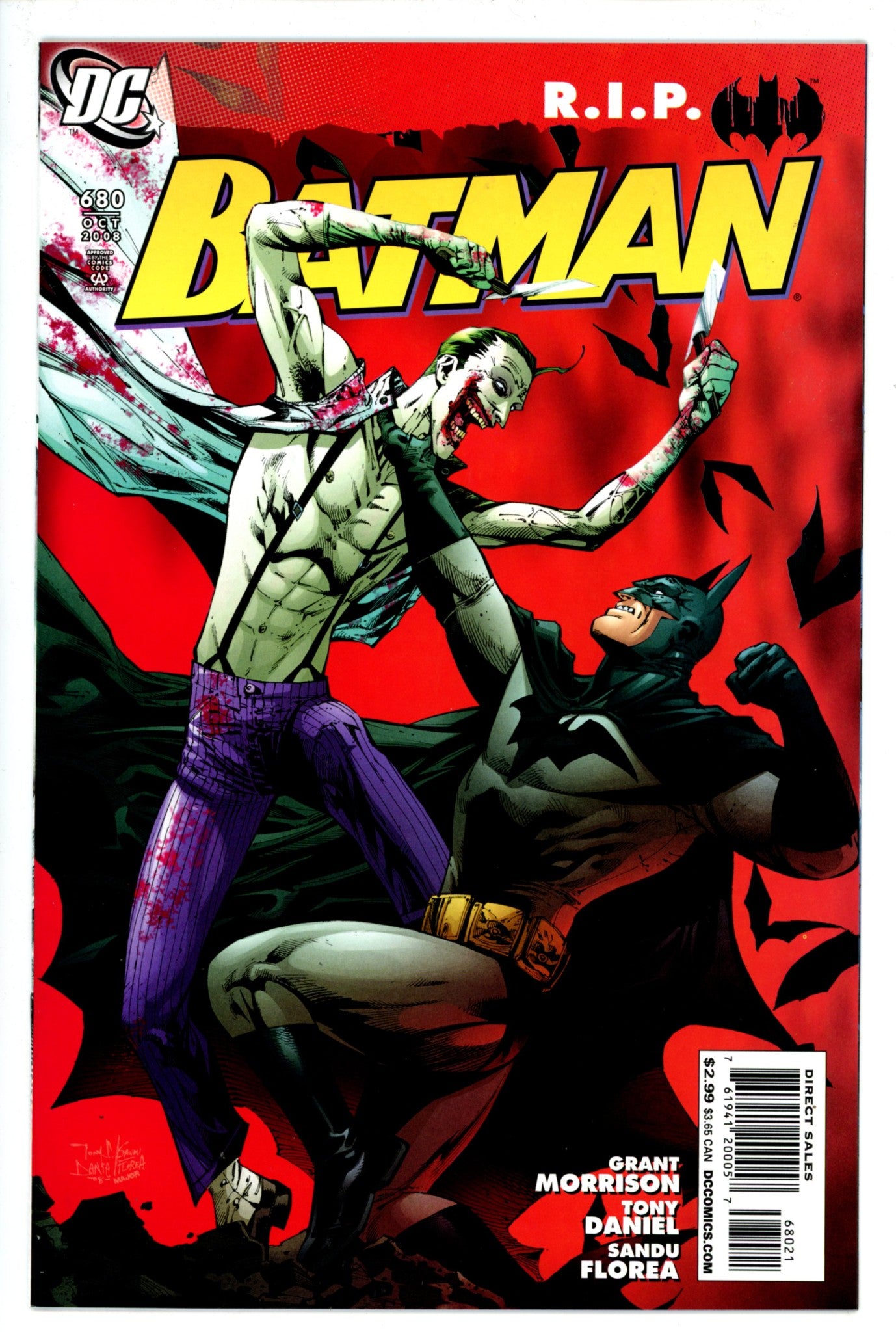 Batman Vol 1 680 Daniel Variant NM