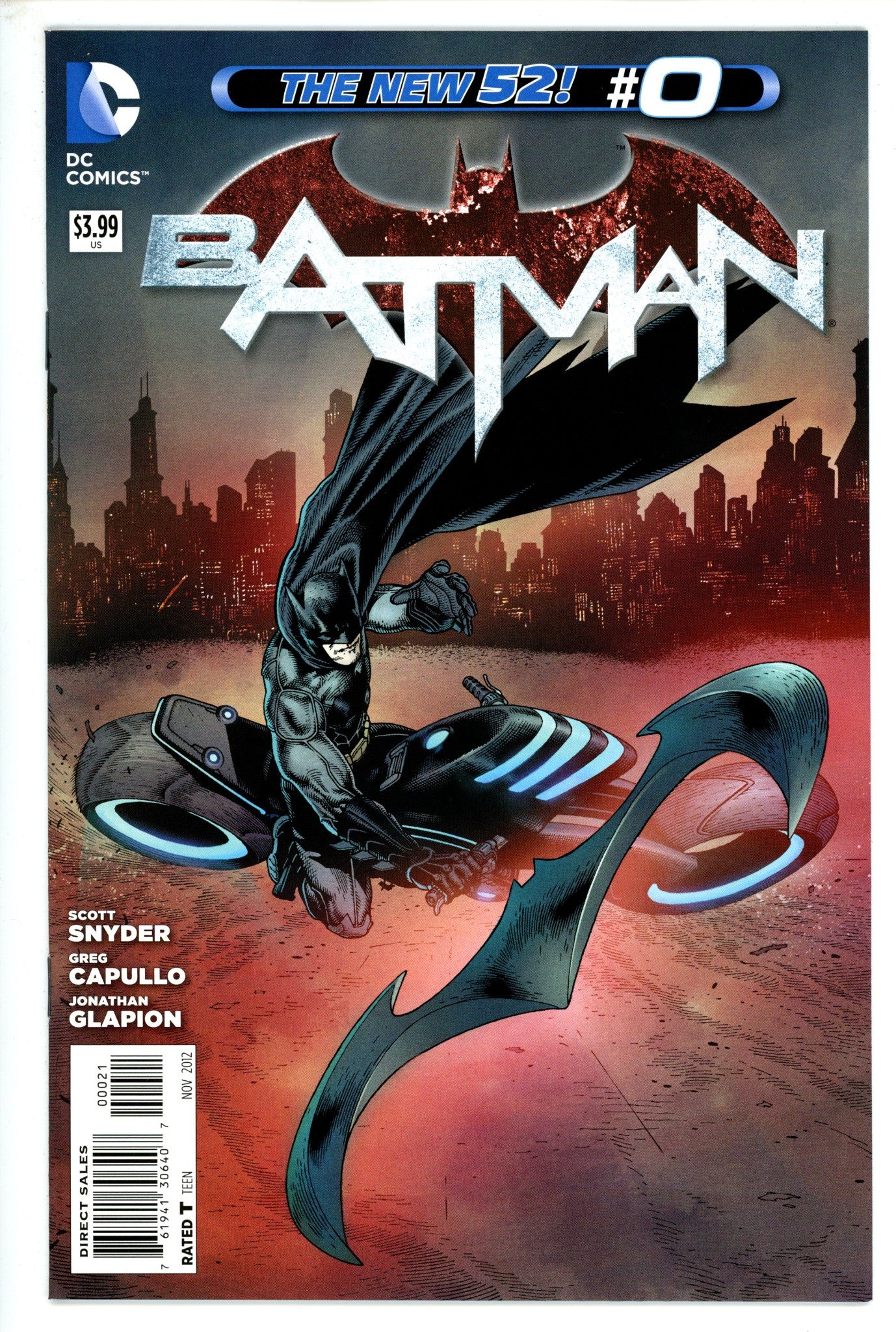 Batman Vol 2 0 Clarke Variant NM-