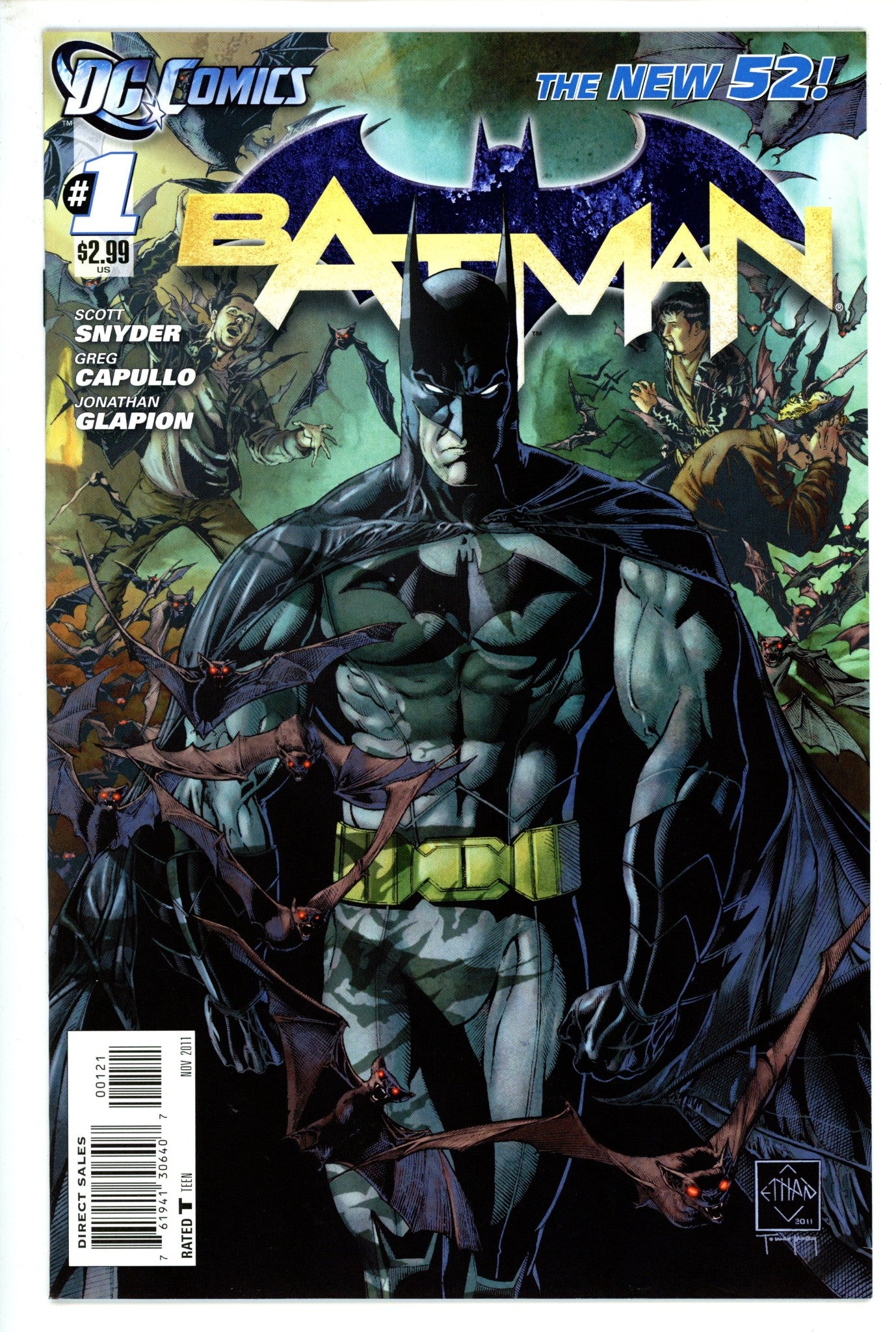 Batman Vol 2 1 Sciver Variant NM-